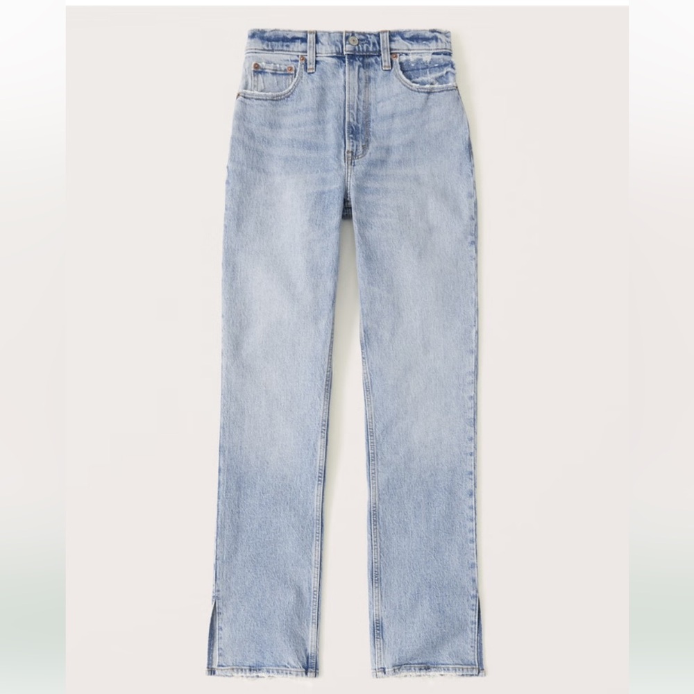 Ultra High Rise 90s Straight Jeans Short
